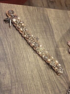 Janeth Quintanilla Vintage Woven Mystic Good Luck Bracelet,Exc.unused Cond.